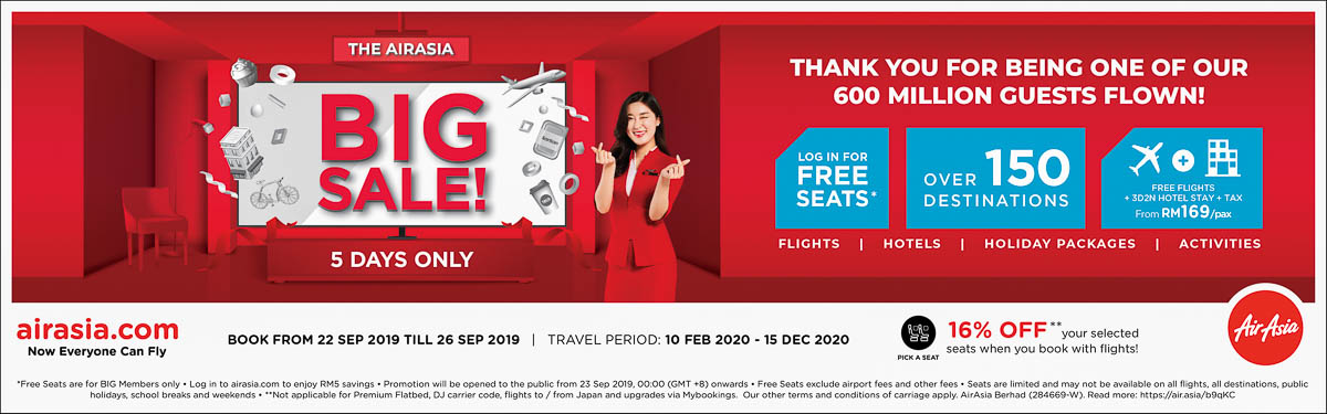 AirAsia BIG Sale 2019