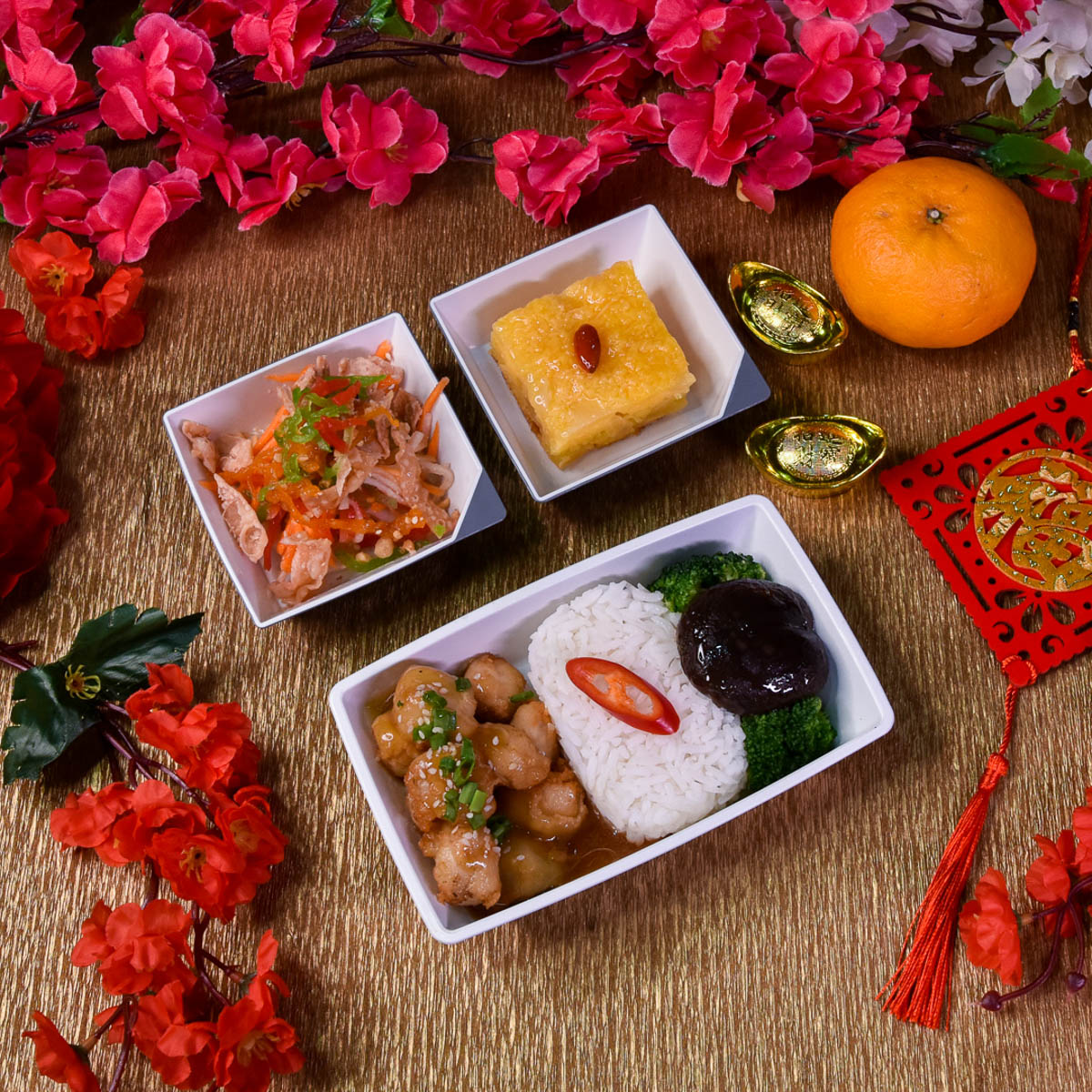 Chinese New Year meals