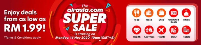 AirAsia.com SuperSale 2020
