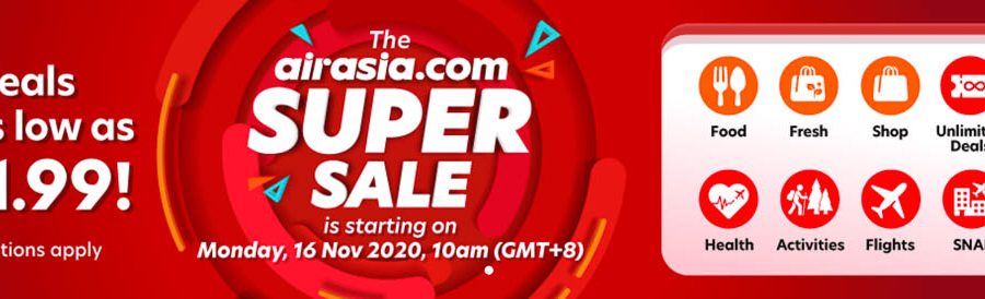 AirAsia.com SuperSale 2020