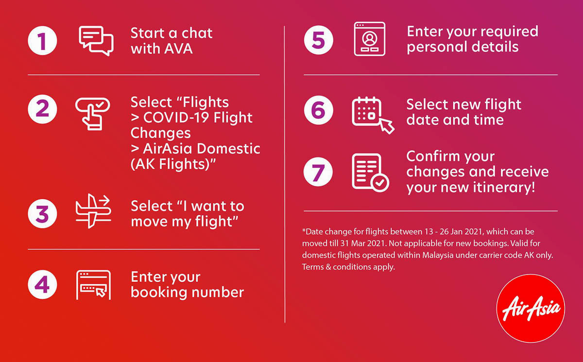 AirAsia Travel Advisory