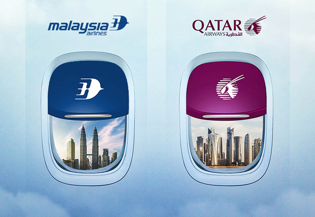 Malaysia Airlines and Qatar