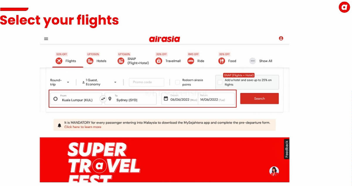 AirAsia X travel vouchers