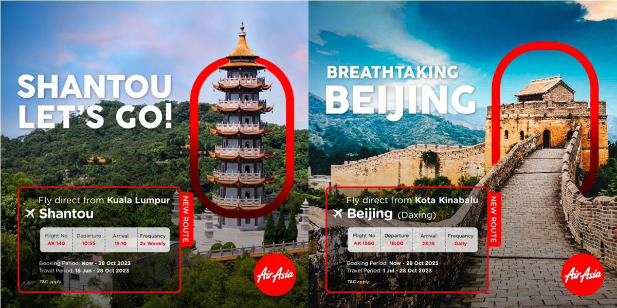 AirAsia's China network