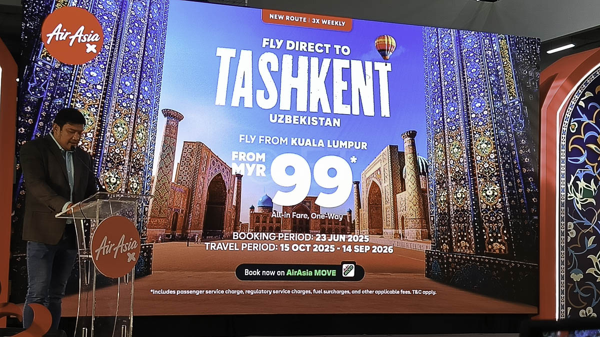 new route Tashkent
