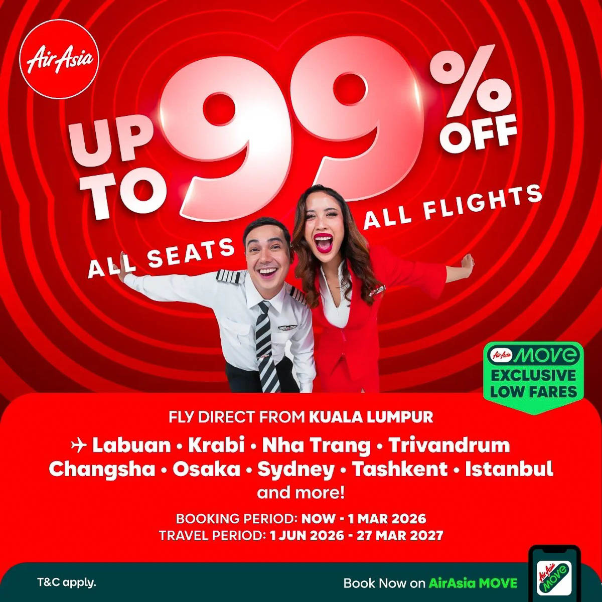 All Flights sale