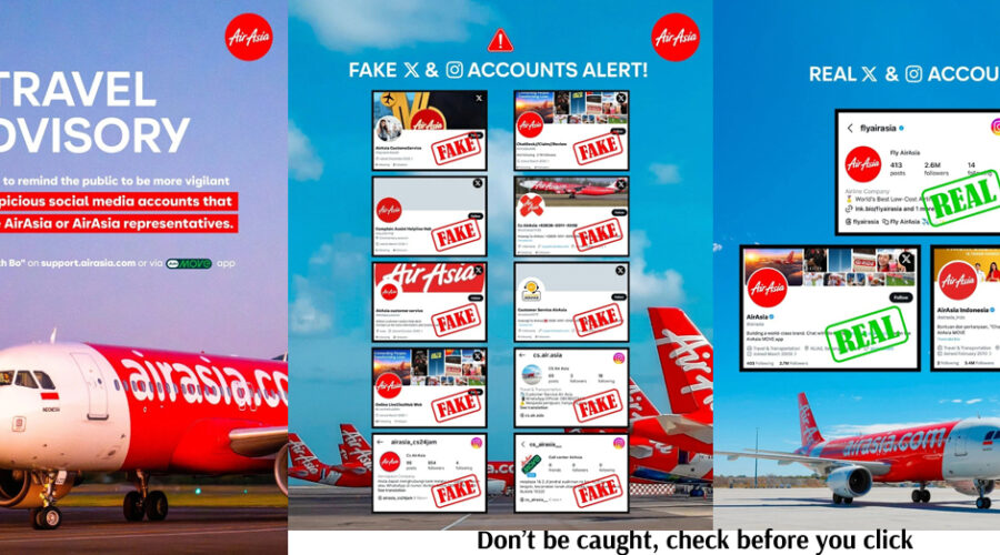 AirAsia Scam Warning